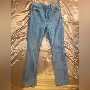 Abercrombie 90s Slim Straight Curve love jean Size 27/6 Regular